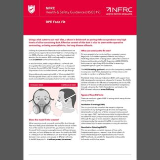 NFRC HSGS19 RPE Face Fit Masks (MRK040)