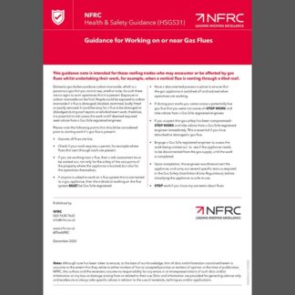 NFRC HSGS31 Gas Flue Guidance (MRK044)