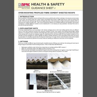 NFRC HSGS(r) Over-roofing Profiled Fibre Cement Roofs